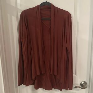 Athleta Maroon Shawl size medium